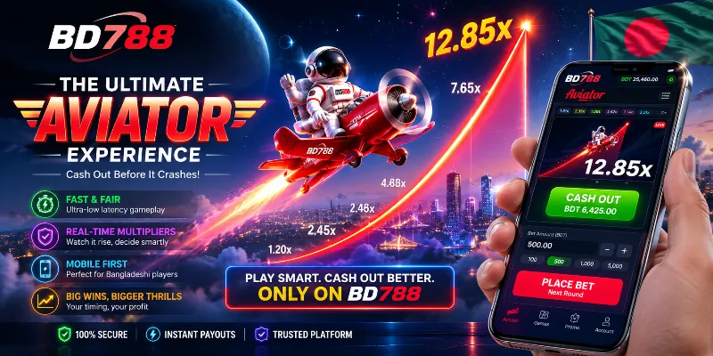 BD788 virtual astronaut crash game tailored for the Bangladeshi market, featuring rising payout multipliers, minimal latency, and mobile-first interactive gameplay.